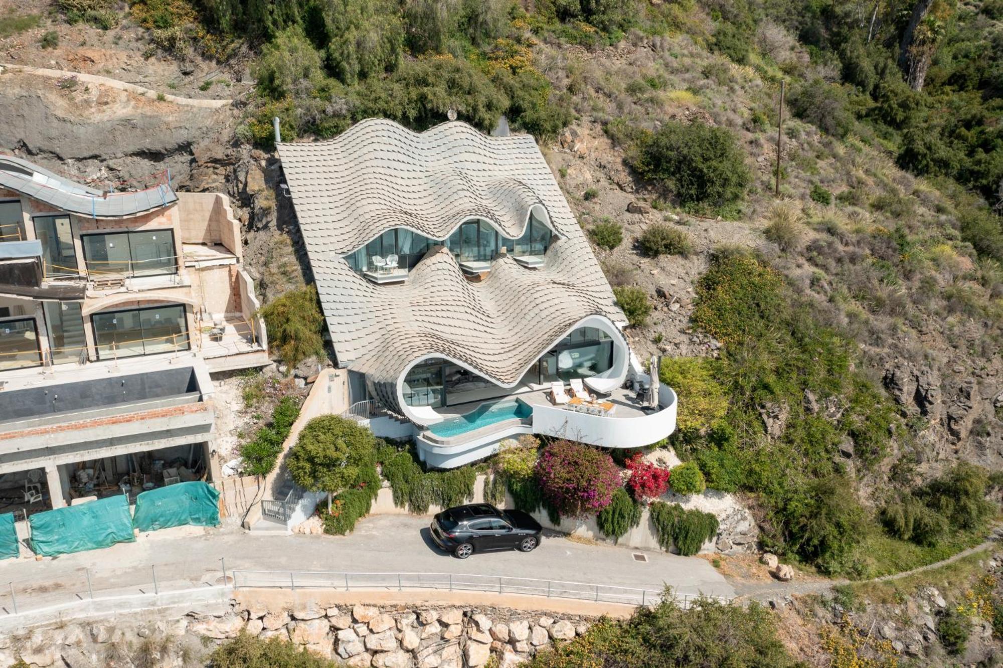 Rentitspain Casa Acantilado Villa Salobreña Kültér fotó